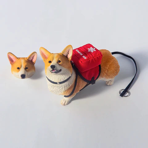 Miniature Magic: Crafting 1/6 Scale Corgi Resin Models