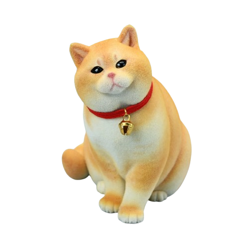 1/6 British Short-haired Cat Model - Adorable Feline Figurine Collection