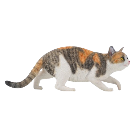 Lifelike Felis Catus Figurine 3.0 - Detailed 1/6 scale resin cat model showcasing realistic textures, hand-painted features, and multiple color variations, perfect for cat enthusiasts and collectors.