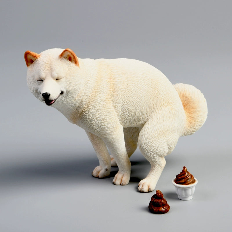  1/6 Half-Squat and Leg-Rising Shiba Inu Model, a realistic and detailed Shiba Inu figurine made from high-quality resin, depicting the playful nature of Shiba Inu dogs in lifelike poses. Perfect for collectors and dog lovers, these models add a touch of humor and realism to any space, available in various colors and poses. A unique and collectible tribute to the beloved Shiba Inu breed.