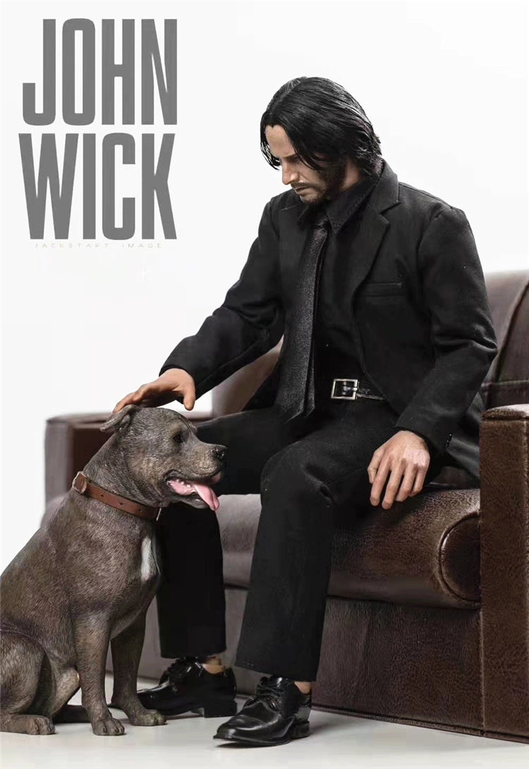 1/6 scale American Staffordshire Terrier model in various poses and colors. These detailed and realistic figurines capture the essence of the breed, perfect for collectors and enthusiasts of dog statues. Ideal for display in homes or offices.