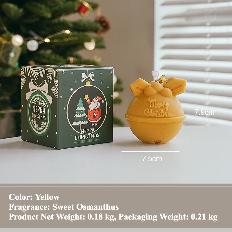 Christmas scented candles with festive designs and delightful fragrances perfect for holiday decoration and gifting. Each candle showcases unique shapes and colors, enhancing the joyful spirit of the season while filling your home with inviting aromas.