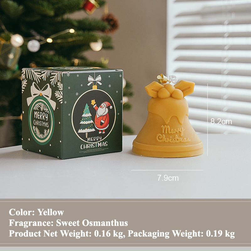 Christmas scented candles with festive designs and delightful fragrances perfect for holiday decoration and gifting. Each candle showcases unique shapes and colors, enhancing the joyful spirit of the season while filling your home with inviting aromas.