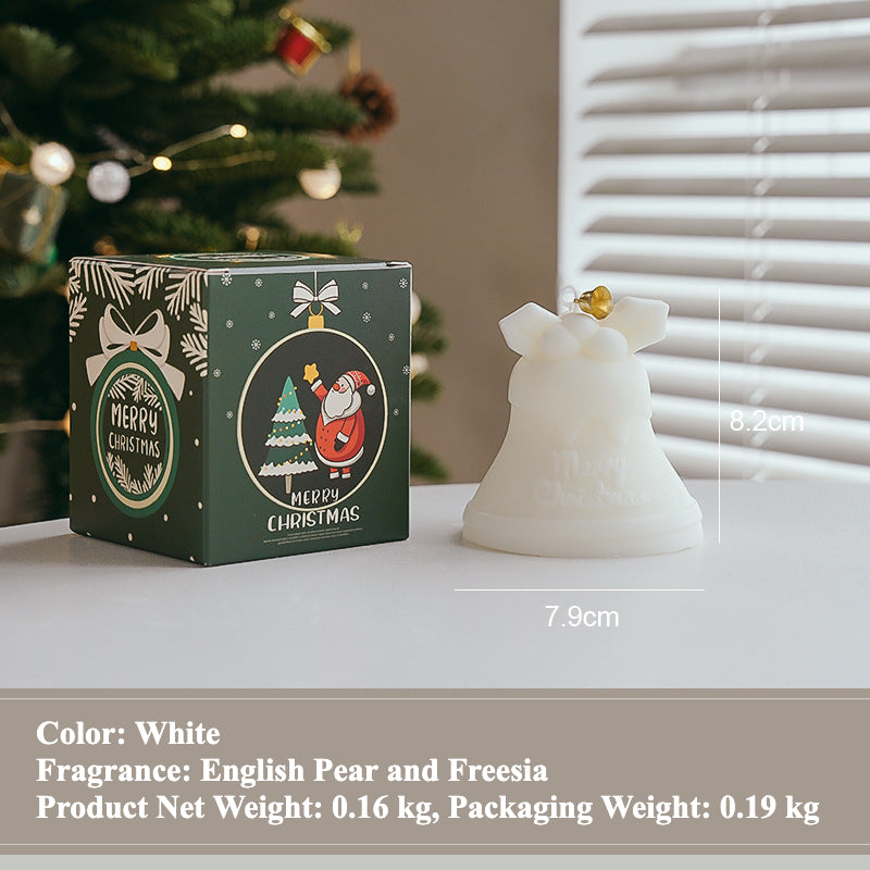 Christmas scented candles with festive designs and delightful fragrances perfect for holiday decoration and gifting. Each candle showcases unique shapes and colors, enhancing the joyful spirit of the season while filling your home with inviting aromas.