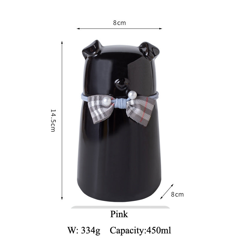 White ceramic simple pet cremation urn with a glossy, moisture-resistant finish, featuring a round shape and smooth texture, ideal for North American pet owners. This handcrafted urn provides secure ashes storage, perfect for home memorial display on mantels or shelves, with a clean white design for a dignified tribute.