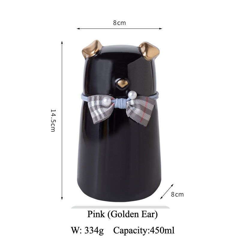 White ceramic simple pet cremation urn with a glossy, moisture-resistant finish, featuring a round shape and smooth texture, ideal for North American pet owners. This handcrafted urn provides secure ashes storage, perfect for home memorial display on mantels or shelves, with a clean white design for a dignified tribute.