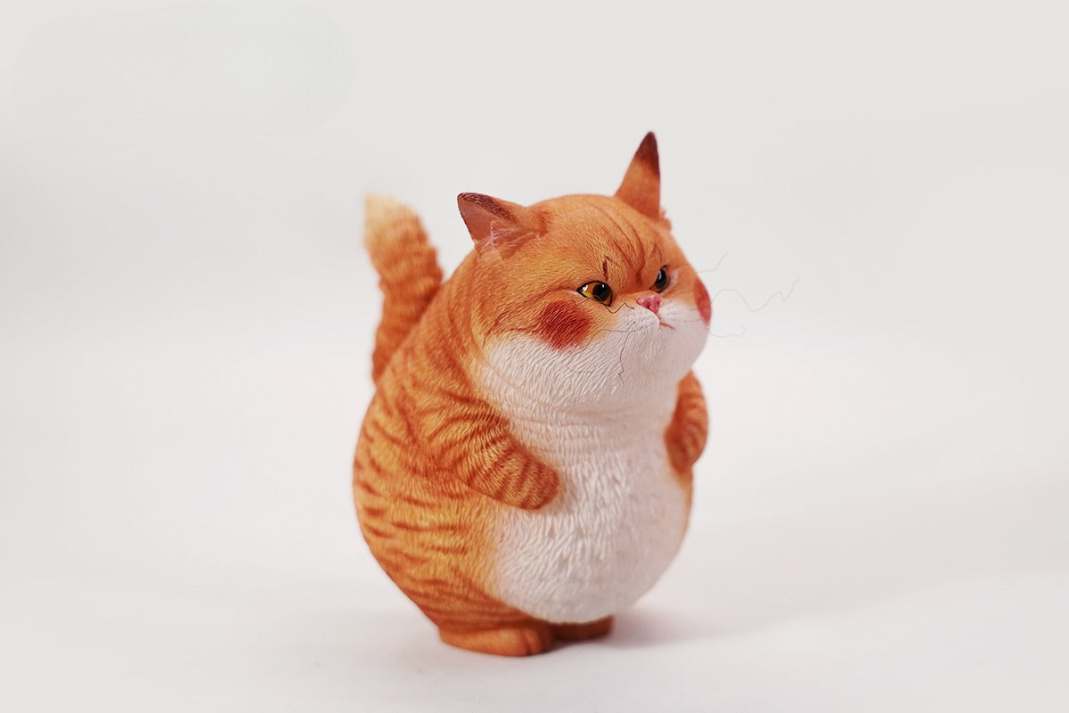 This ElectroCat Charging Station Figurine features a cute cat with a charging pump made from high-quality vinyl. The charging platform adds functionality, allowing the figurine to light up, making it a unique home decor piece and interactive collectible for cat lovers and collectors.