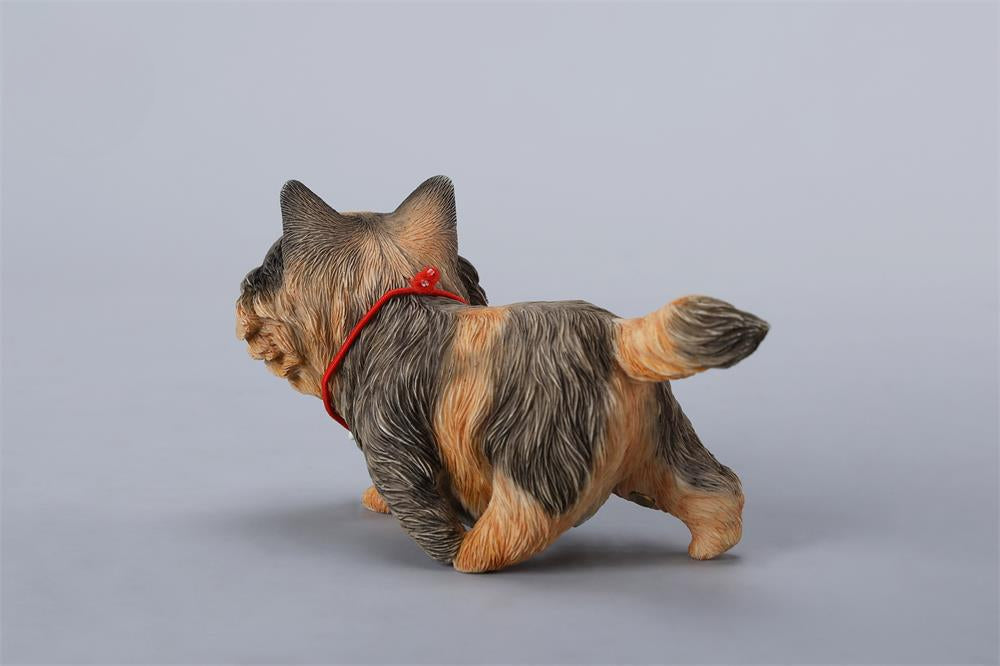 A highly detailed grinning cat resin figurine with expressive eyes, textured fur, and a wide smile. This unique decorative sculpture includes a bone pendant necklace and serves as a quirky, surreal home decor piece or collectible item for cat lovers and fantasy art fans.