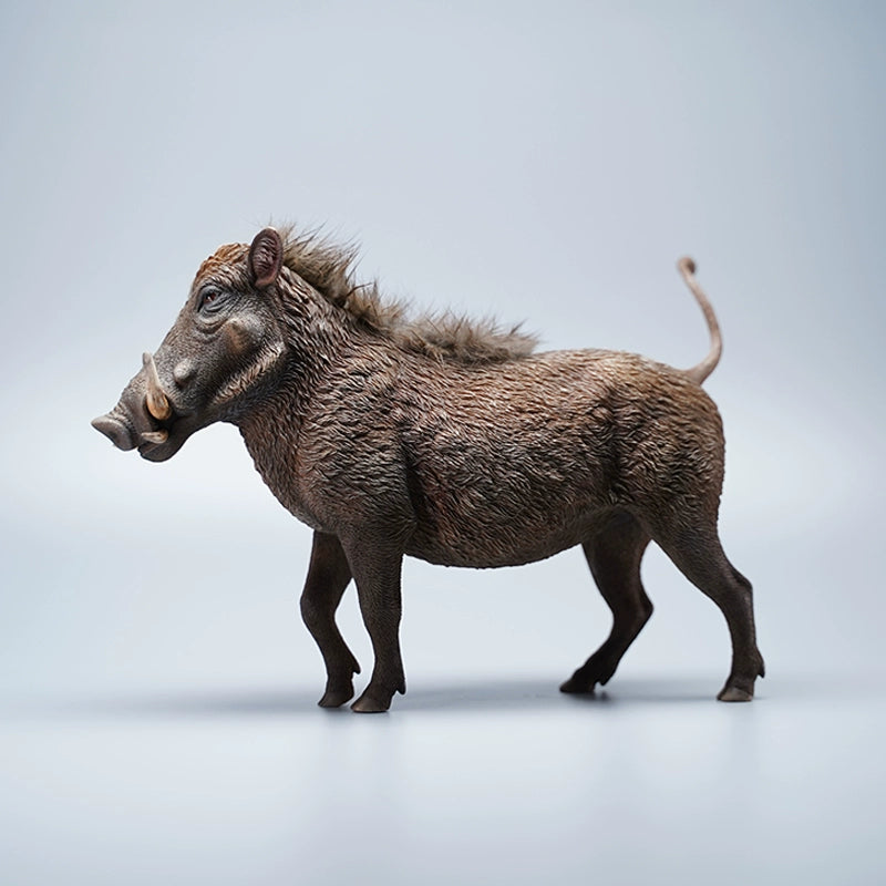 Detailed Lion King-inspired resin animal model featuring a pig and lion figures, perfect for home decoration or as a unique collectible gift.