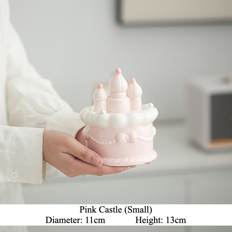 Pink Ceramic Round Pet Cremation Urn provides a secure and elegant way to store cat or dog ashes. With a smooth round design, soft pastel pink color, and durable ceramic craftsmanship, it’s perfect for home memorial display while keeping your pet’s memory safe and close.