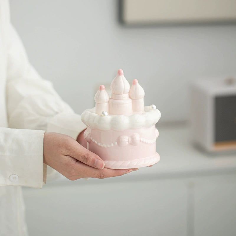 Pink Ceramic Round Pet Cremation Urn provides a secure and elegant way to store cat or dog ashes. With a smooth round design, soft pastel pink color, and durable ceramic craftsmanship, it’s perfect for home memorial display while keeping your pet’s memory safe and close.