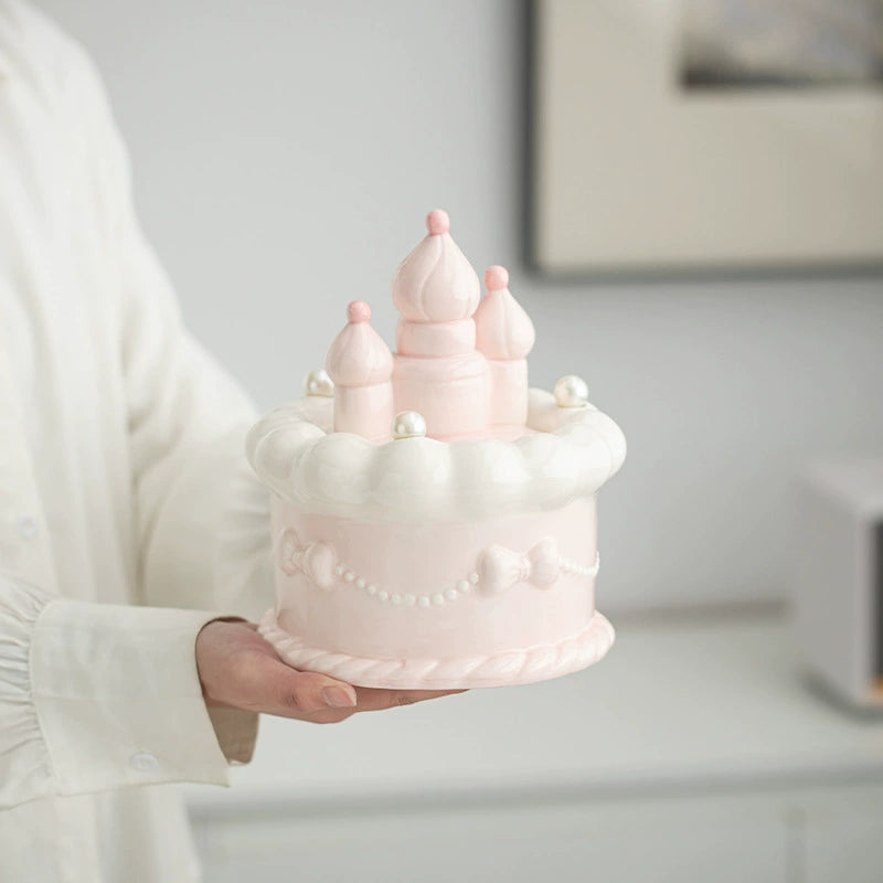 Pink Ceramic Round Pet Cremation Urn provides a secure and elegant way to store cat or dog ashes. With a smooth round design, soft pastel pink color, and durable ceramic craftsmanship, it’s perfect for home memorial display while keeping your pet’s memory safe and close.