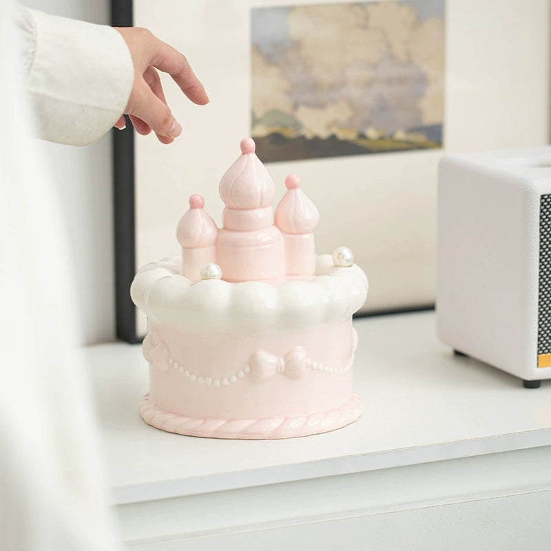 Pink Ceramic Round Pet Cremation Urn provides a secure and elegant way to store cat or dog ashes. With a smooth round design, soft pastel pink color, and durable ceramic craftsmanship, it’s perfect for home memorial display while keeping your pet’s memory safe and close.