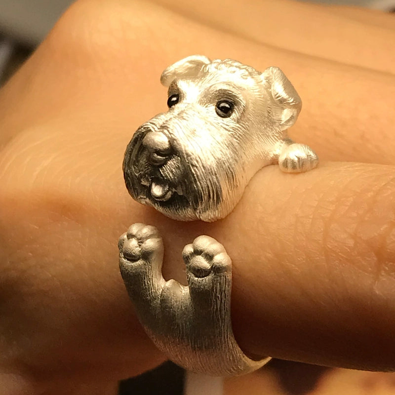 Pandora Bracelet Charms Sterling Silver Schnauzer Charm Pendant